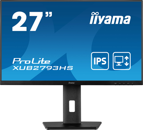 27 p IiYama XUB2793HS-B6 LED FHD 80M:1 HDMI DP 4ms IPS Pivot